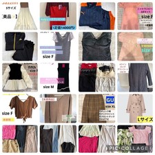 Rady Women's L Set of 73 Clothes & Bags Brand & Used Fashion Bundle