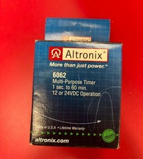 Altronix 6062 Multi-Purpose Timer Module 12/24VDC NEW