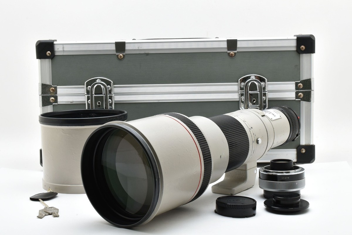 CANON FD 500mm F4.5L レンズ #2399 New FD500mm f/4.5L - Canon Camera Museum