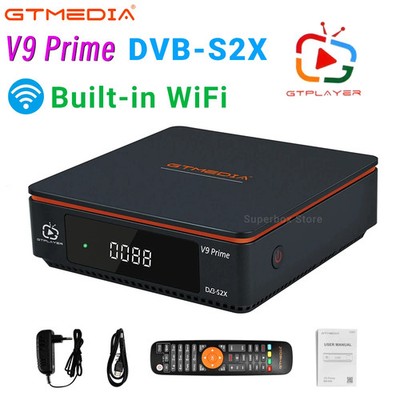 Satellite Receiver Built-in WiFi DVB-S/S2/S2X HEVC Support CA Card  TV Receiver
