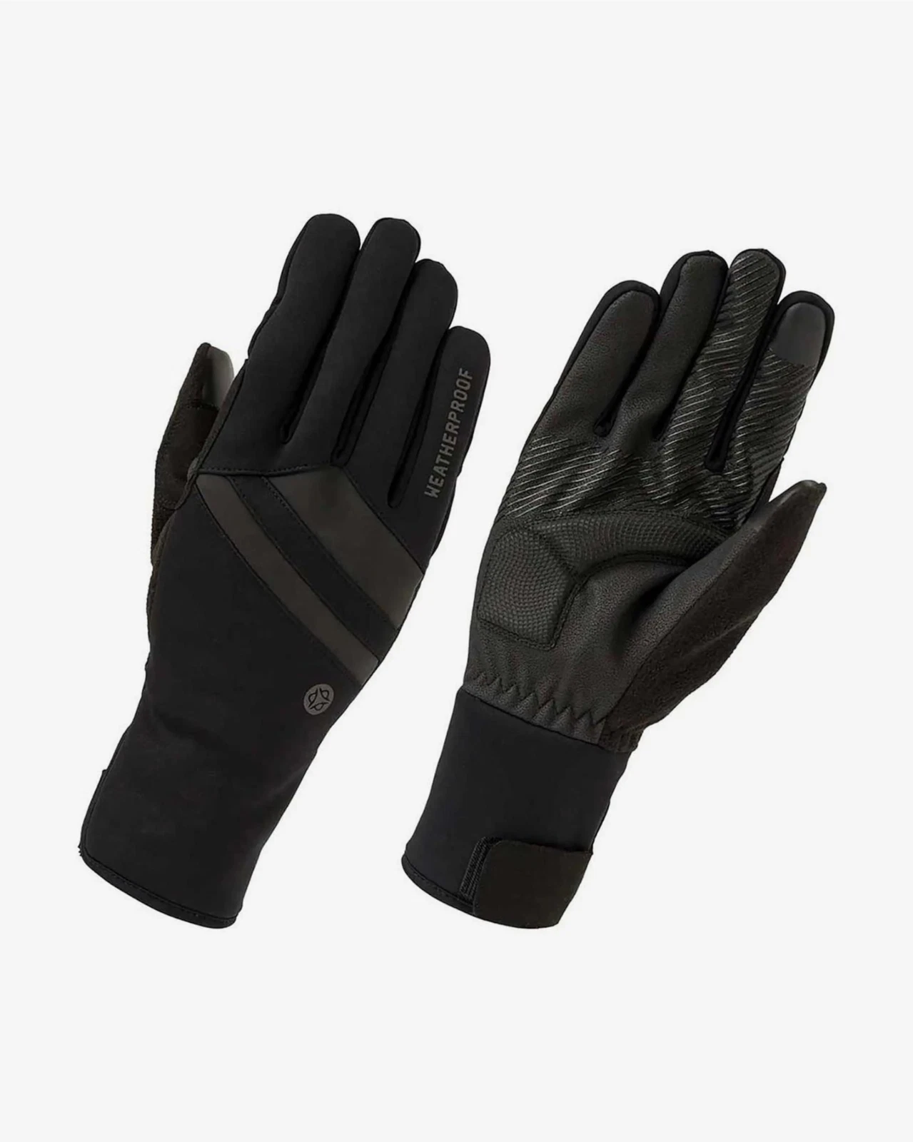 AGU Waterproof Thermal Cycling Gloves- Unisex - Black - Choose Size