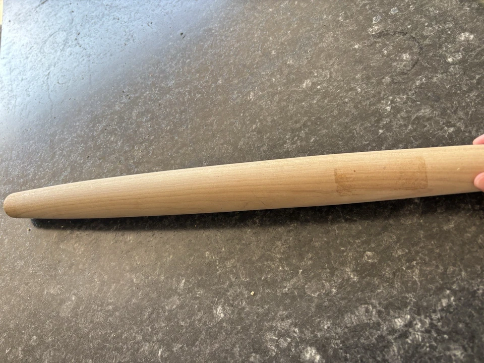 Tapered French Rolling Pin, Wooden Baking Tool, Pastry Chef Essential - Image 2 of 3
