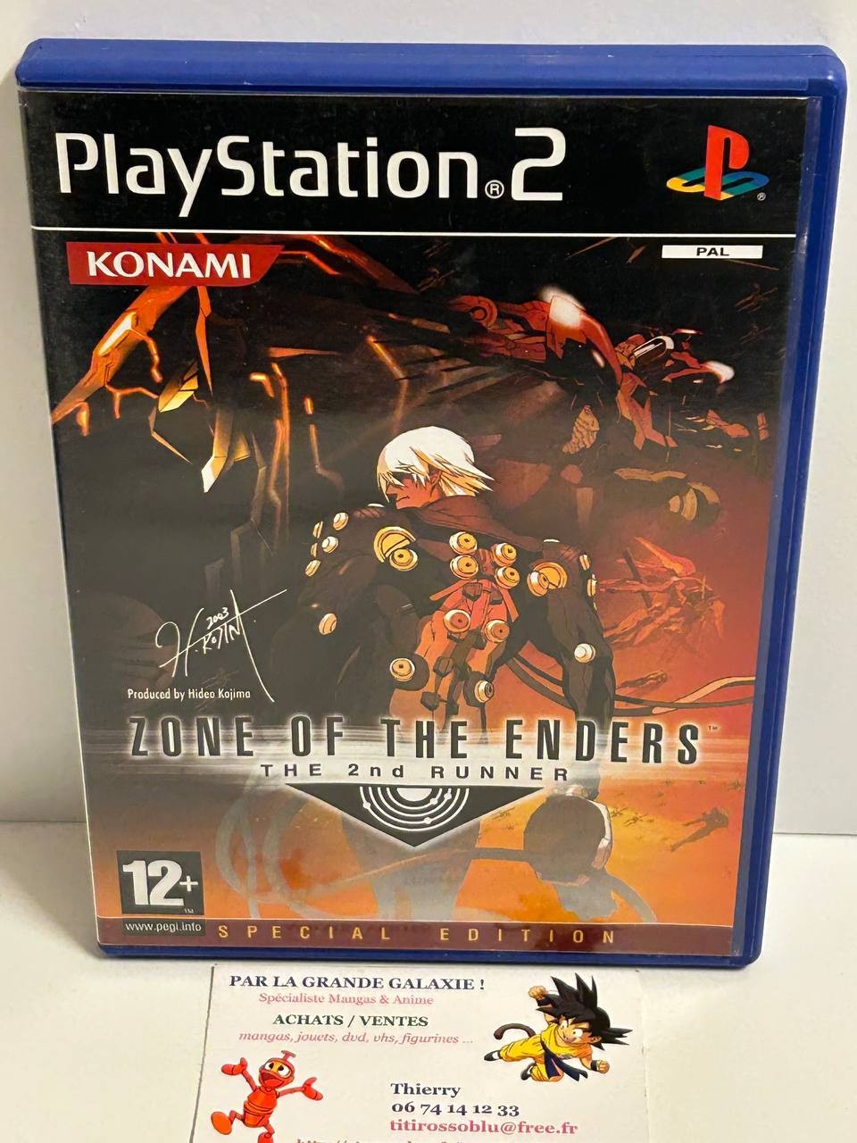 Jeu Vidéo Sony Playstation 2 PS2 Zone Of The Enders The 2nd Runner CIB PAL UK 2