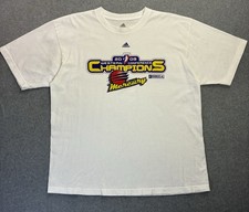 2009 Phoenix Mercury Western Conference Champions Tee White Adidas Size L