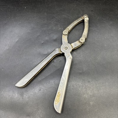 NUSSBRAUNE CRACKER 7'' Vintage Muschelöffner oder Meeresfrüchte Zerkleinerer