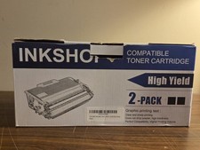 2 Pack TN433BK Toner Compatible With Brother TN436 HL-L8360CDWT MFC-L8900CDW