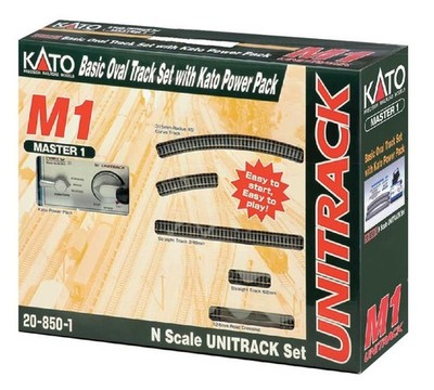 Spur N - Kato Unitrack Schienenset M1 -- 20-852 NEU