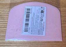 New Small Pink Dough Plastic Scraper Single 4 5/8 X 3 5/8 Baking Utensil