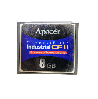 8GB Compact Flash CF Apacer Industrial Memory Card Tested For Old DSLR Cameras +