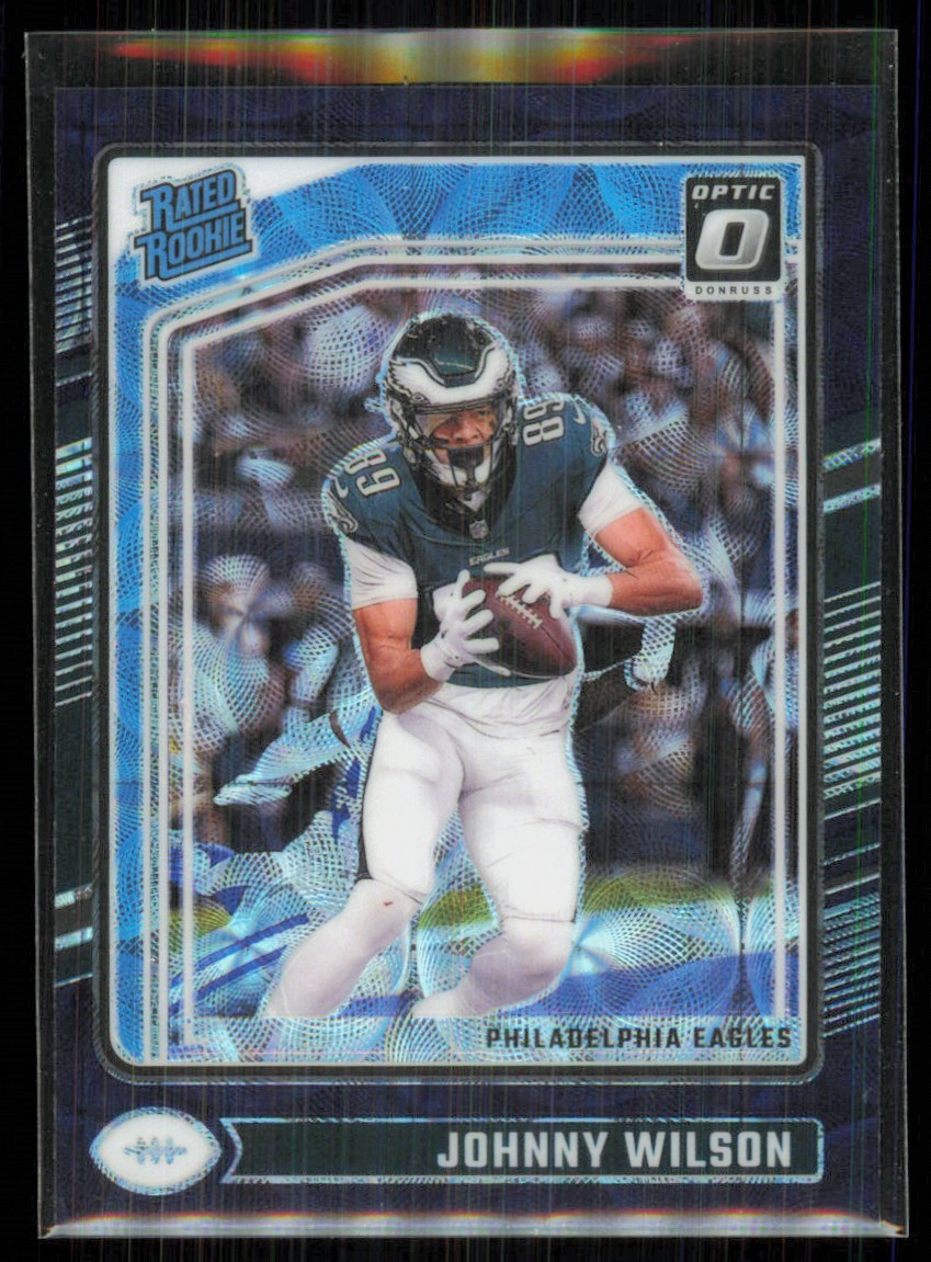 2024 Donruss Optic Purple Scope Prizm Rated Rookie Johnny Wilson #256