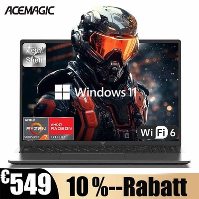 ACEMAGIC 16'' FHD Gaming Laptop AMD Ryzen 7 H255 24GB LPDDR5 512GB SSD WIFI6