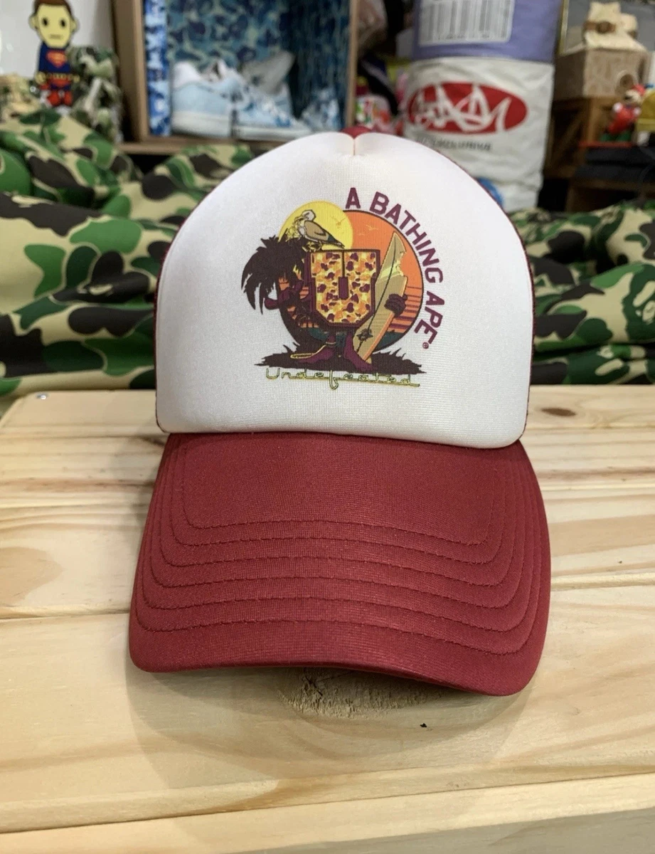 A Bathing Ape Red Hats for Men for sale | eBay