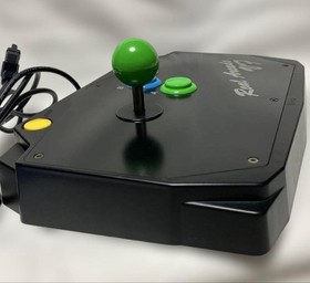 Sega Saturn Real Arcade VF HSS-09 Arcade Stick Controller Boxed Rust on Base