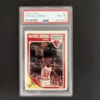 1989 Fleer NBA Michael Jordan PSA 8 Near MINT Card #21 Chicago Bulls