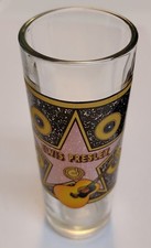 Vintage Elvis Presley Guitar Slot Glass
