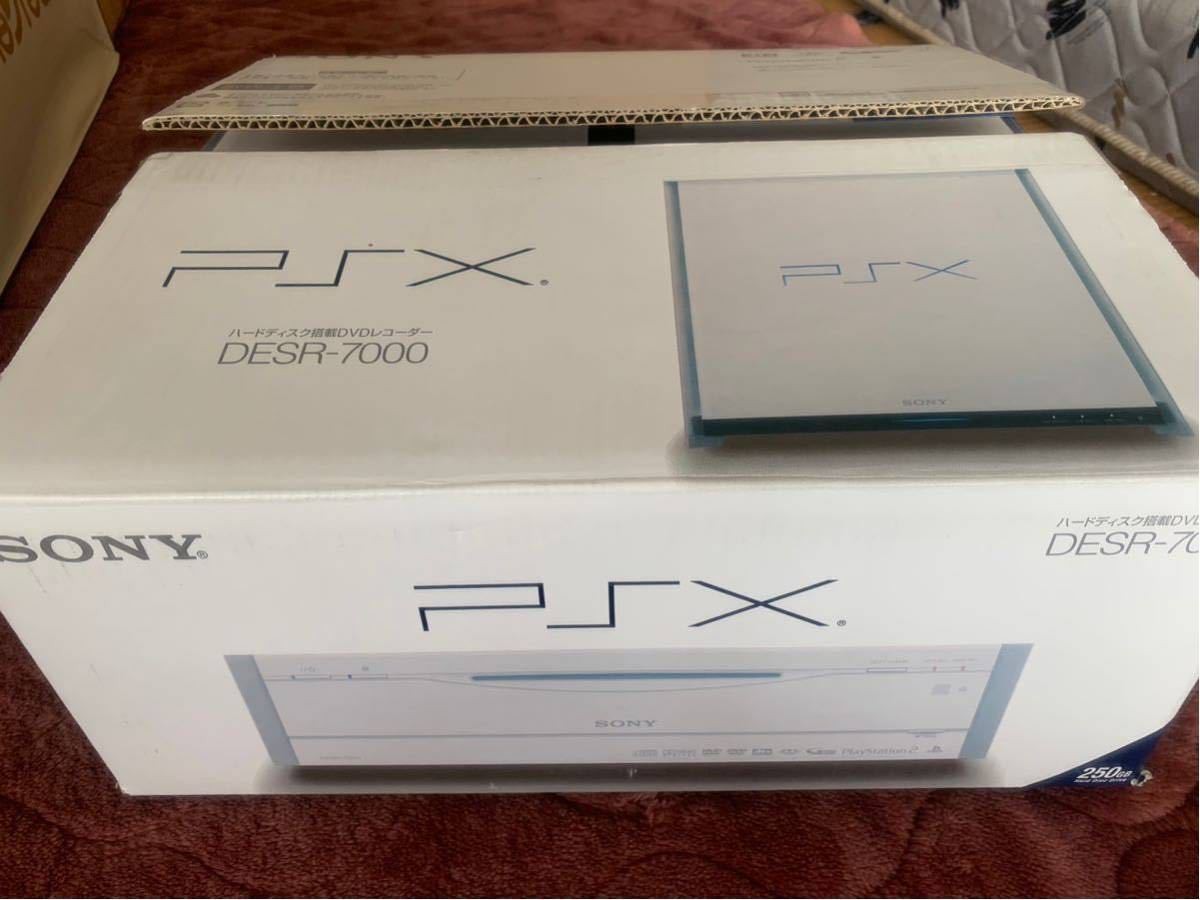 美品 SONY HDDDVDレコーダー PSX DESR-7000 250GB Sony PSX DESR-7000 250GB HDD DVD Recorder PlayStation 2