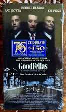 Goodfellas VHS 1991 NEW DeNiro/Pesci/Liotta/Bracco