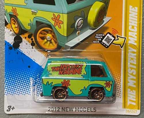2012 Hot Wheels New Models #38/50 • Scooby-Doo The Mystery Machine #38/247 - Picture 2 of 8