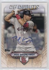2021 Topps DH Debuts Auto 9/10 Paul Goldschmidt #DHD-14 Auto 0t2