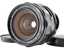 Mint Pentax Super Multi Coated SMC Takumar 28mm f/3.5 Wide M42 Lens Japan 0502