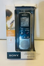 New Sony ICD-BX140 4GB Digital Compact Voice Recorder SON