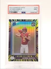 JAYDEN DANIELS 2024 DONRUSS OPTIC ROOKIE ELECTRICITY PRIZM RC /75 PSA 9 Q0004