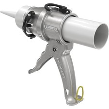 Caulking Gun Compact Aluminum No Drip 24:1 for 10 oz Tubes Professional