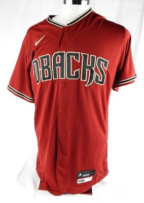 2020-23 Arizona Diamondbacks Blank Game Issued Red Jersey Nike 42
