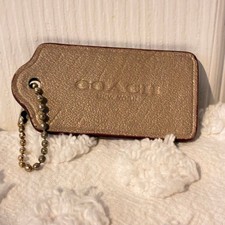 Coach Champagne Color Bag Charm