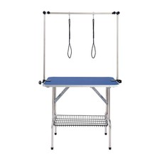 Uimoso 36'' Pet Dog Grooming Table Arms x 2 w/ Clamp Foldable Adjustable Height
