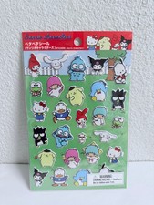 Brand New Cute Sanrio 6" by 9" Puffy Sanrio Characters Sticker Sheet