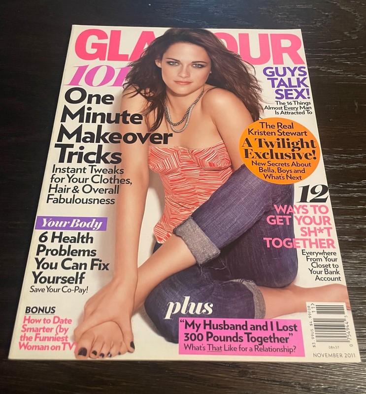GLAMOUR  -  November 2011 - Kristen Stewart Cover