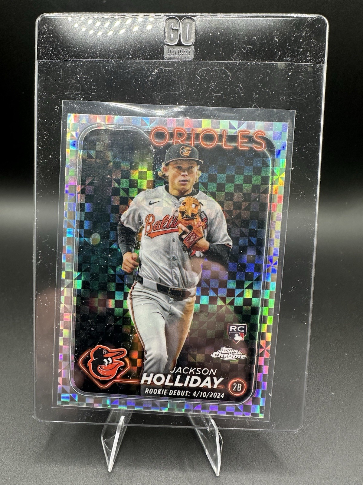 2024 Topps Chrome Update Series - Jackson Holliday #USC200 X-Fractor (RC)