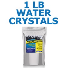 Water Polymer Crystals 1 LB Soil Conserve Watering Insect Feed Cricket - USA