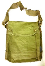 INDIANA JONES BRITISH WW2 MK VII GAS MASK BAG SATCHEL (1941)  (EXC. COND.)