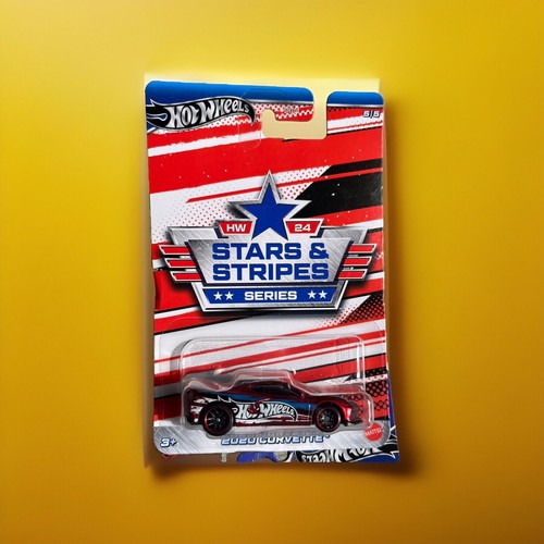 Hot Wheels 2024 Stars And Stripes Series Set Of (5) Full Set - Picture 6 of 6