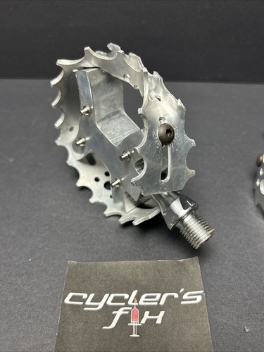 NOS Crushed Primo Mini Pro Sealed Beartrap 1/2" Alloy Pedal Set Bmx Fit: GT Haro - Bild 17 von 24