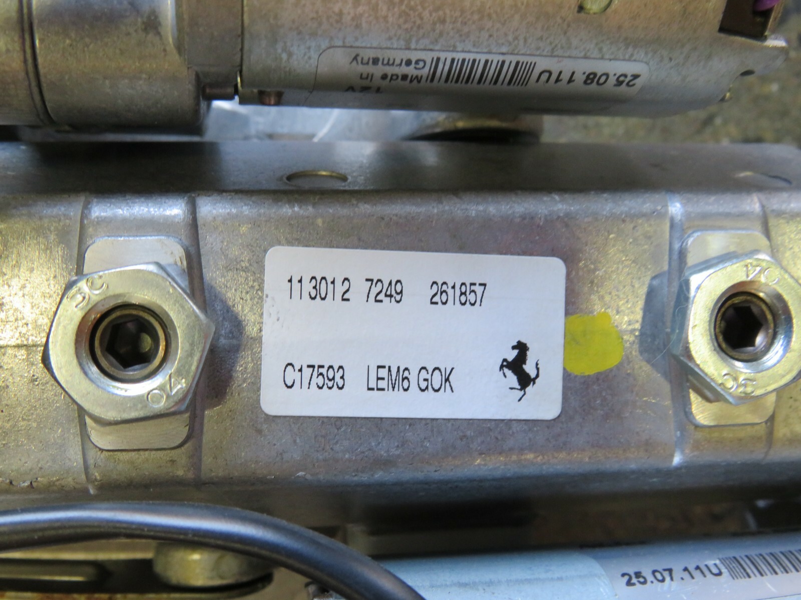 Ferrari FF, Steering Column, Used, P/N 261857
