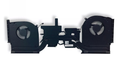 New For Dell Alienware M17 R2 N18P CPU GPU Cooling Heatsink Fan R23G0 ...