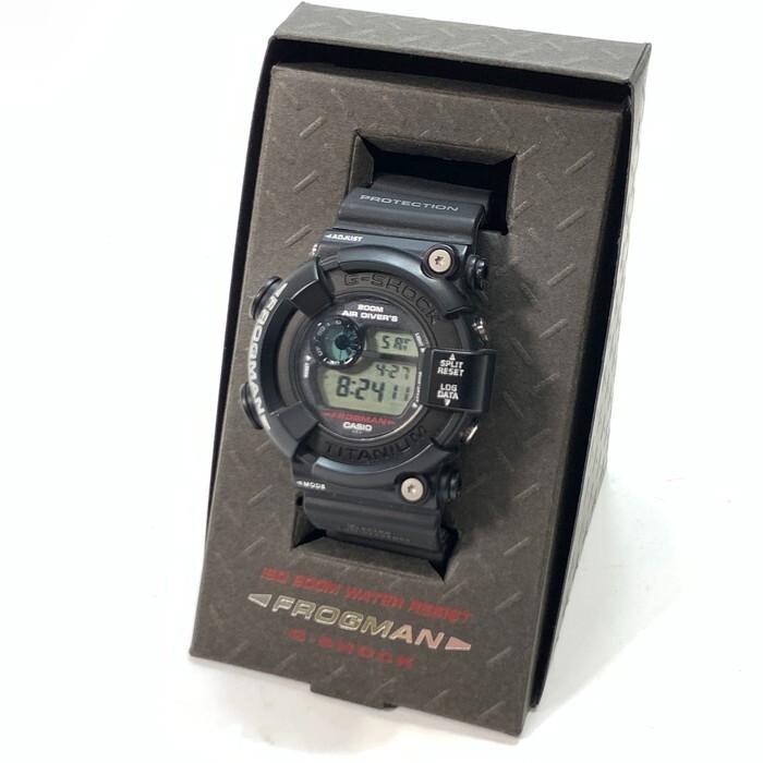 美品 CASIO G-SHOCK DW-8200Z-1T FROGMAN フロッグマン 初代 MEN 美品 CASIO G-SHOCK DW-8200Z-1T FROGMAN フロッグマン 初代 MEN