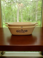 Set Of 2 Blue Cornflower Corning Ware Petite Dishes