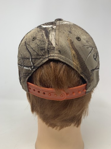 Under Armour Camo Youth Adjustable Hat Cap Orange Logo Polyester Baseball-RARE - Picture 5 of 9