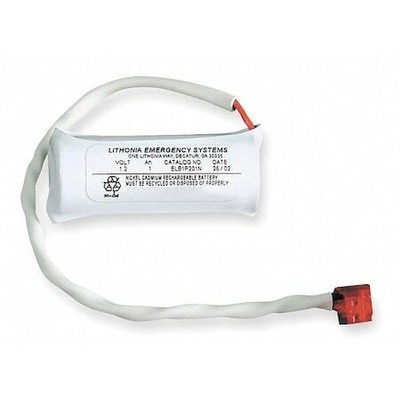 Lithonia Lighting Elb 1P201n2 Battery,Nickel Cadmium,1.2V,1Mah