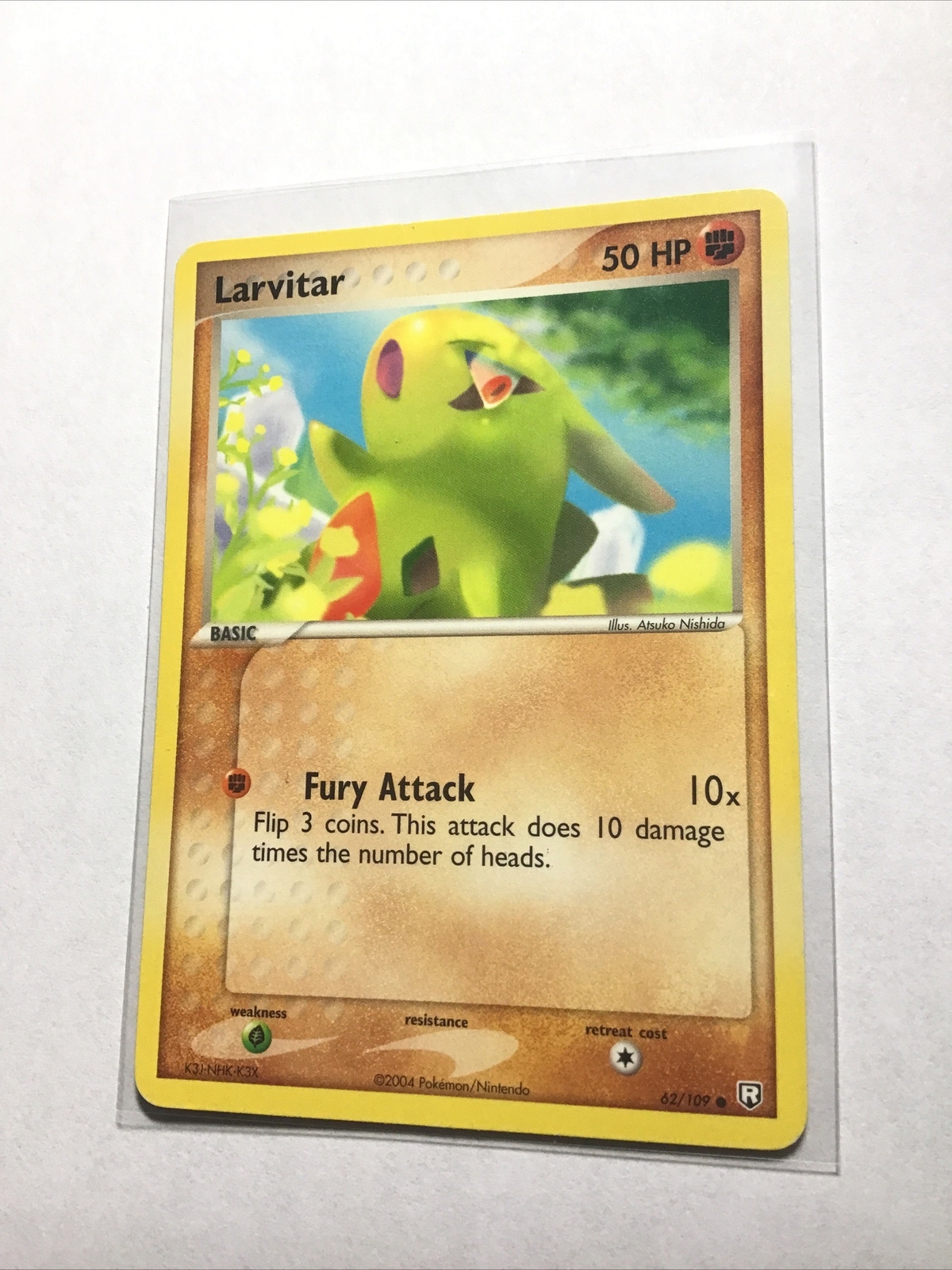 LARVITAR - 62/109 - Team Rocket Returns - Pokemon Card - PL
