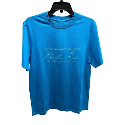 NEW Martine Rose Rubber Classic Logo T-Shirt Small | eBay