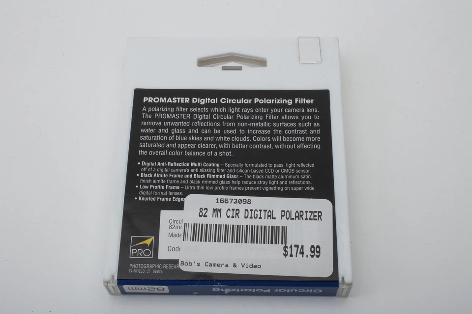 82mm Promaster Circular Polarizing Digital Cir-Pol Filter 82ø++NEW Sealed Box - Image 4 of 4