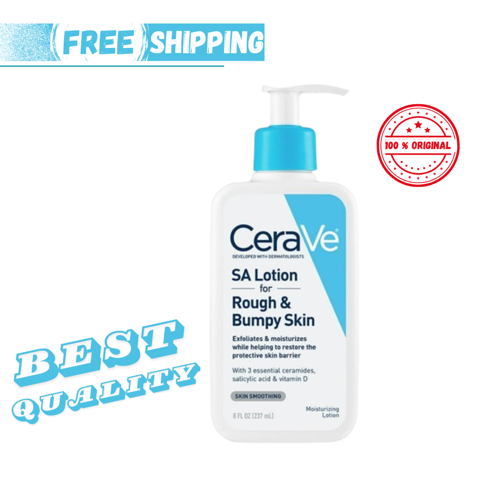 Cerave SA Body Lotion for Rough and Bumpy Skin 8oz for sale
