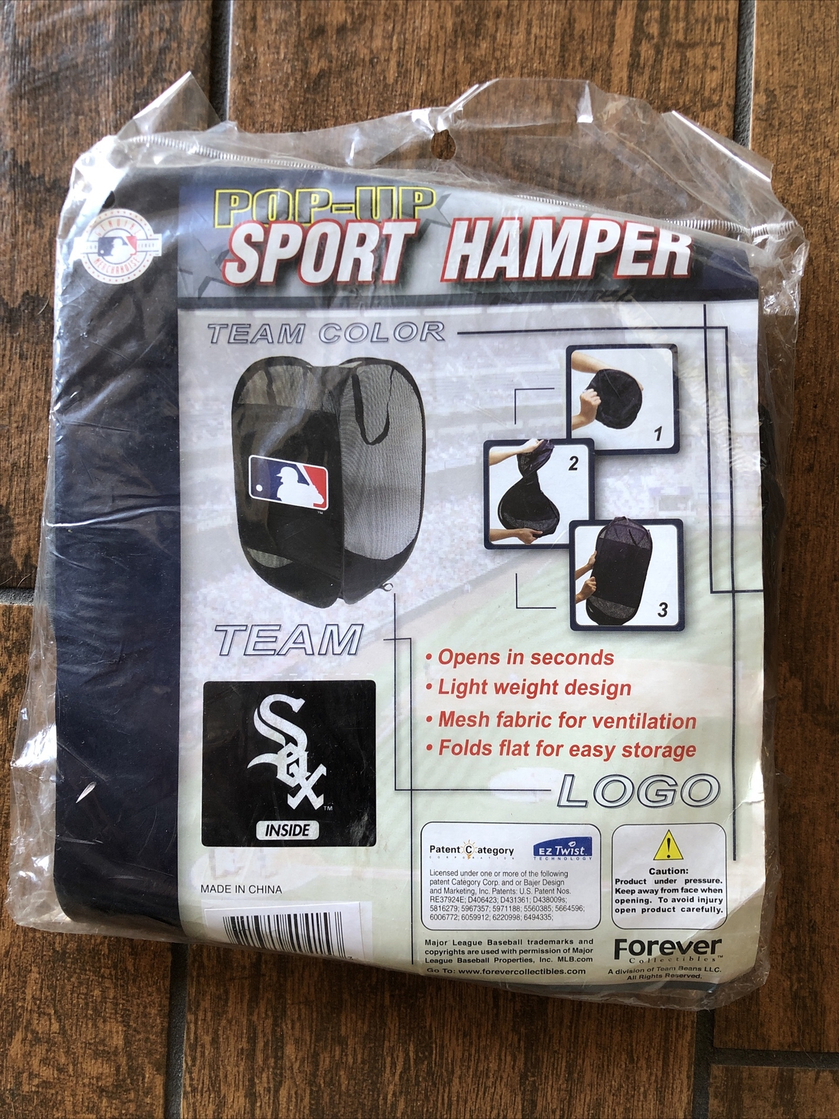 Chicago White Sox Official MLB Laundry Hamper Fold up Flip Open eBay