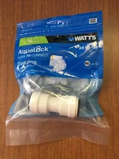 Watts, 3/8" Copper Tube Size, Quick Connect Coupling, 3515-08