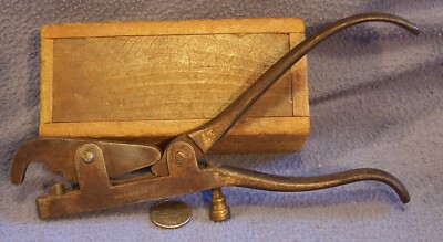 William Nash Pat 1865 & Oliver Newton 1863 H.&B. MFG. CO. saw set